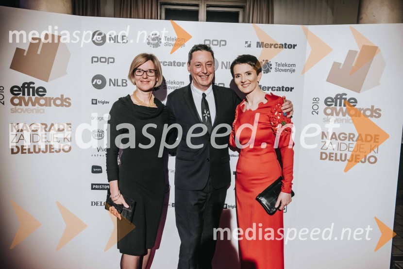  Marjana Lavrič Šulman, strokovna direktorica Effie Slovenija 2018;  ... ;  Barbara Modic, direktorica, Pristop Media d.o.o.Effie Slovenija 2018, zaključna prireditev