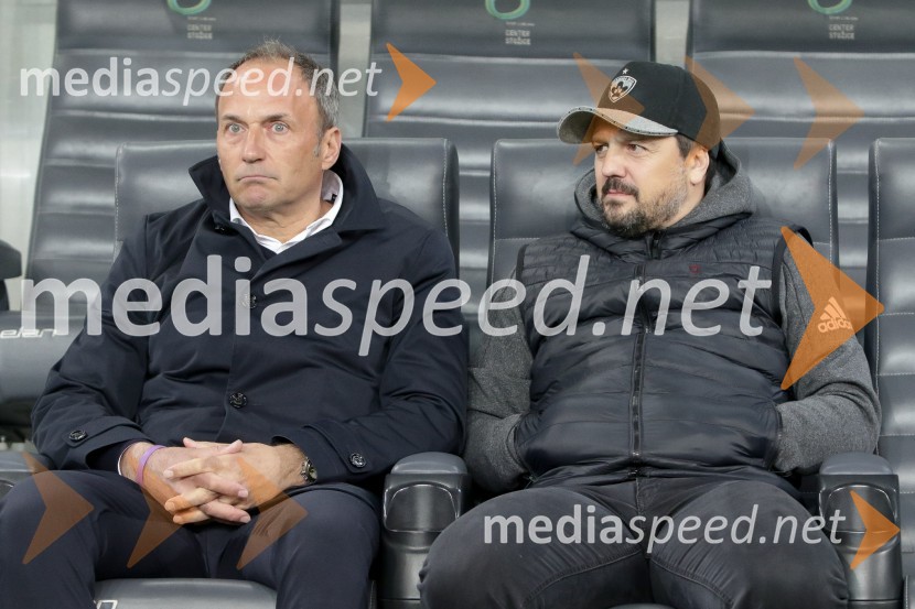  Darko  Milanič, trener NK Maribor;  Zlatko Zahovič, športni direktor NK MariborDerbi med NK Olimpija in NK Maribor brez zadetkov