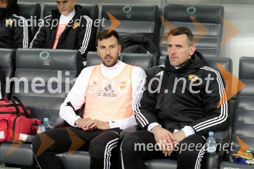  Amir Dervišević, nogometaš, NK Maribor;  Jasmin Handanović, nogometaš, NK MariborDerbi med NK Olimpija in NK Maribor brez zadetkov