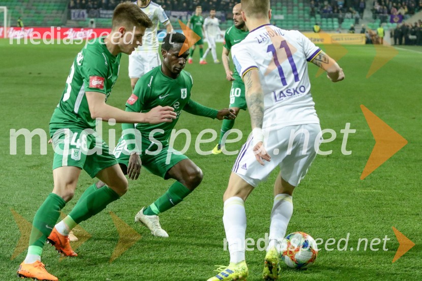  Jan Andrejašič, nogometaš, NK Olimpija;  Eric Boakye, nogometaš, NK Olimpija;  Luka Zahovič, nogometaš NK MariborDerbi med NK Olimpija in NK Maribor brez zadetkov