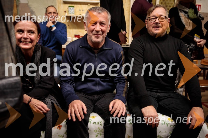  ... ;  Ivica Buljan, režiser;  Robert Waltl, direktor, Mini teaterAli: Strah ti poje dušo, premiera predstave