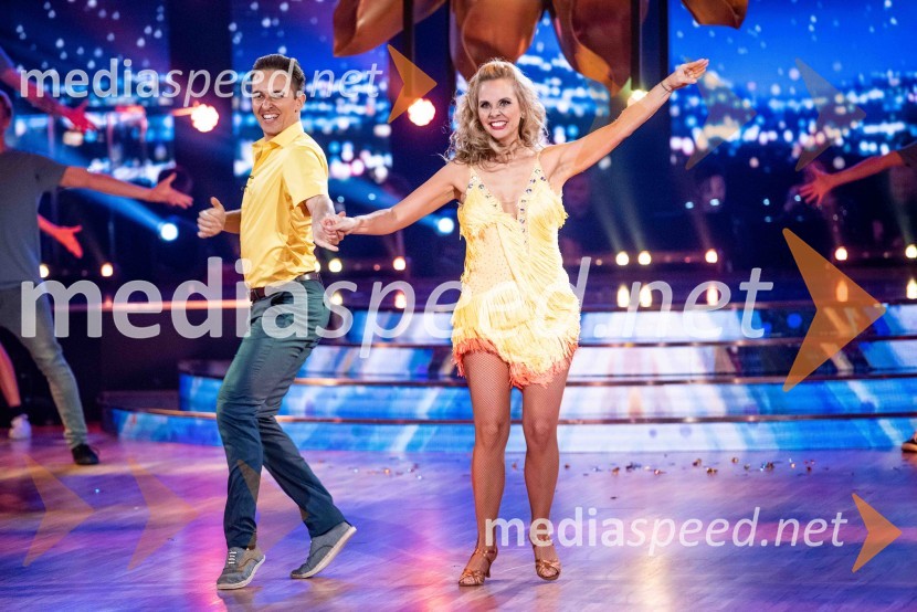  Aleksej Rubcov, plesalec;  Tinkara Fortuna , nekdanja članica skupine BepopZvezde plešejo 2019, druga oddaja