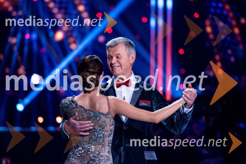  Nina Gerič, plesalka;  Boris Kopitar, pevecZvezde plešejo 2019, druga oddaja