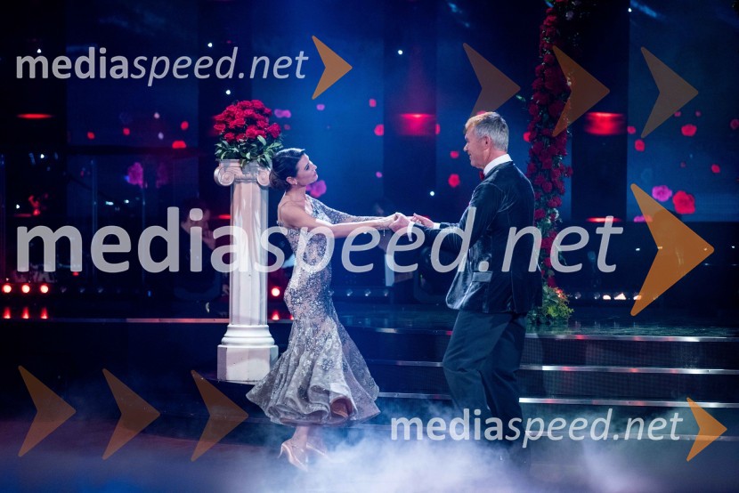  Nina Gerič, plesalka;  Boris Kopitar, pevecZvezde plešejo 2019, druga oddaja