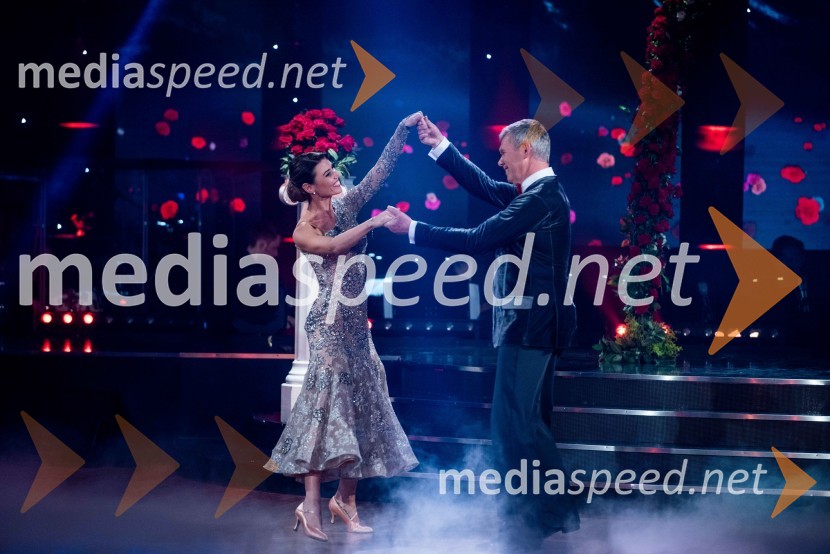  Nina Gerič, plesalka;  Boris Kopitar, pevecZvezde plešejo 2019, druga oddaja