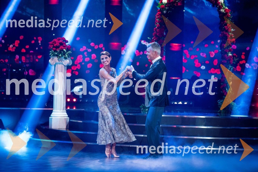  Nina Gerič, plesalka;  Boris Kopitar, pevecZvezde plešejo 2019, druga oddaja