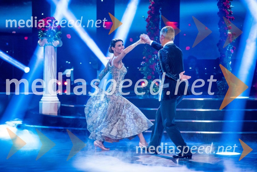  Nina Gerič, plesalka;  Boris Kopitar, pevecZvezde plešejo 2019, druga oddaja