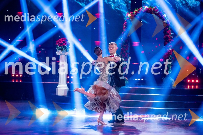  Nina Gerič, plesalka;  Boris Kopitar, pevecZvezde plešejo 2019, druga oddaja