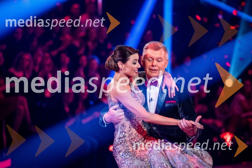  Nina Gerič, plesalka;  Boris Kopitar, pevecZvezde plešejo 2019, druga oddaja