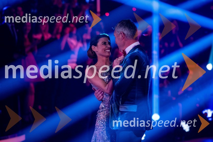  Nina Gerič, plesalka;  Boris Kopitar, pevecZvezde plešejo 2019, druga oddaja