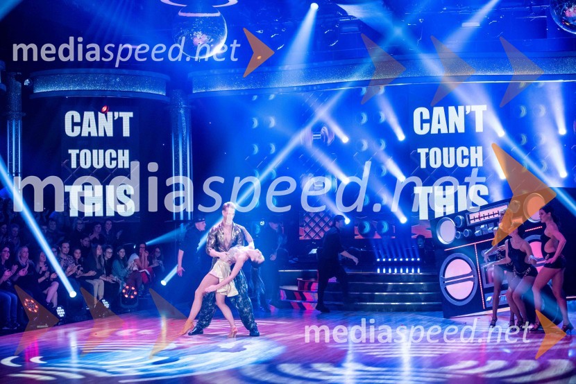  Igor Mikić, fitnes trenes, voditelj;  Valeriya Musina, plesalkaZvezde plešejo 2019, druga oddaja