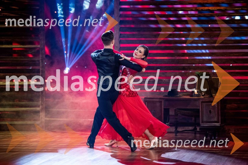  Miha Vodičar, plesalec;  Tina Gorenjak, igralkaZvezde plešejo 2019, druga oddaja