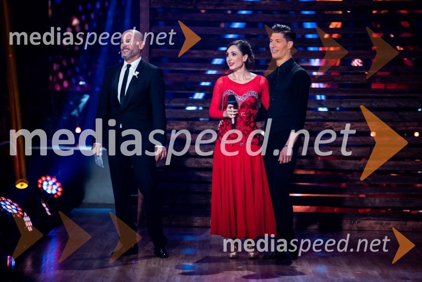  Peter Poles, televizijski voditelj;  Tina Gorenjak, igralka;  Miha Vodičar, plesalecZvezde plešejo 2019, druga oddaja