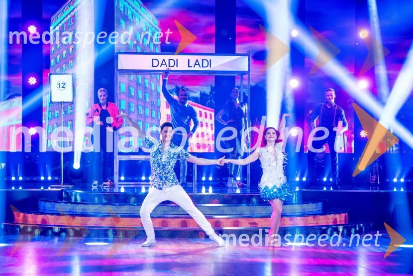  Arnej Ivkovič, plesalec;  Tanja Žagar, pevkaZvezde plešejo 2019, druga oddaja