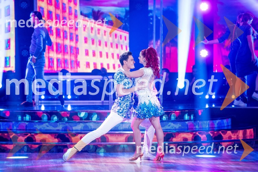  Arnej Ivkovič, plesalec;  Tanja Žagar, pevkaZvezde plešejo 2019, druga oddaja