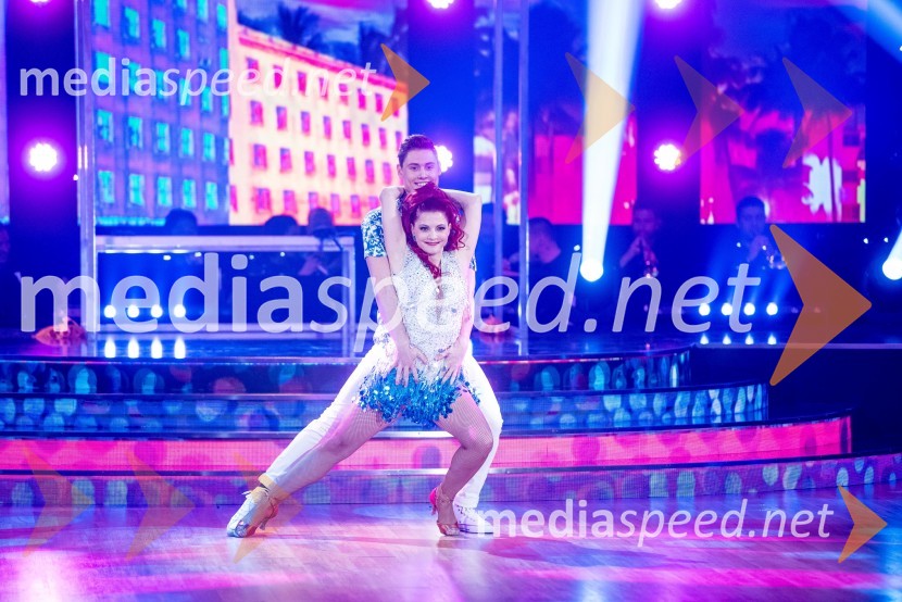  Arnej Ivkovič, plesalec;  Tanja Žagar, pevkaZvezde plešejo 2019, druga oddaja