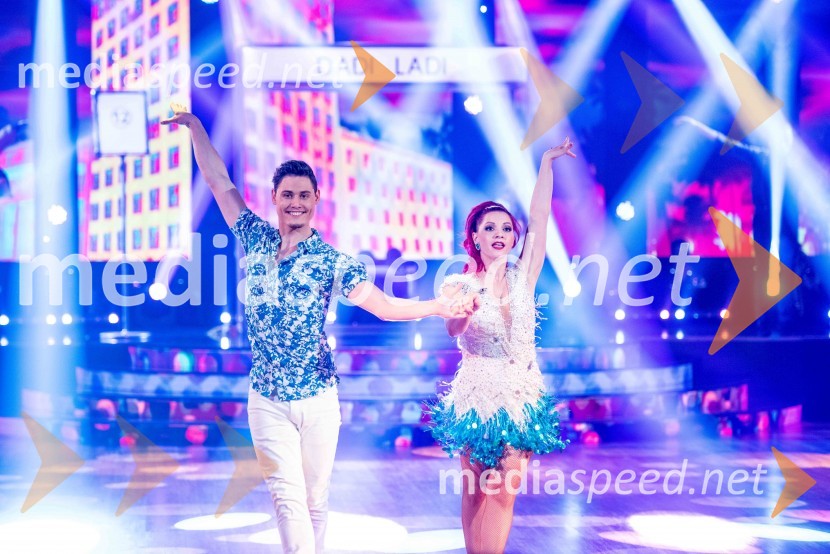  Arnej Ivkovič, plesalec;  Tanja Žagar, pevkaZvezde plešejo 2019, druga oddaja