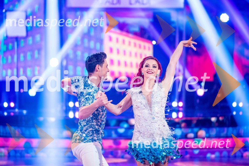  Arnej Ivkovič, plesalec;  Tanja Žagar, pevkaZvezde plešejo 2019, druga oddaja