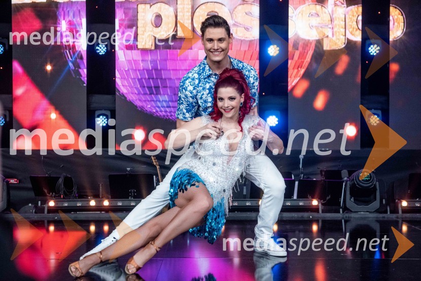  Arnej Ivkovič, plesalec;  Tanja Žagar, pevkaZvezde plešejo 2019, druga oddaja
