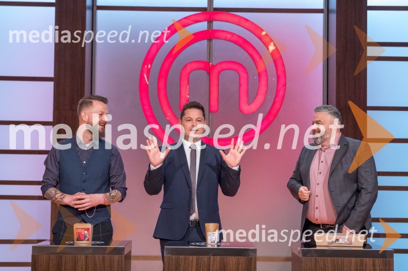  Bine Volčič, kuharski mojster;  Luka Jezeršek, Hiša kulinarike Jezeršek;  Karim Merdjadi, kuharski in slaščičarski mojster MasterChef Slovenija 2019 nam je odprl vrata svoje kuhinje