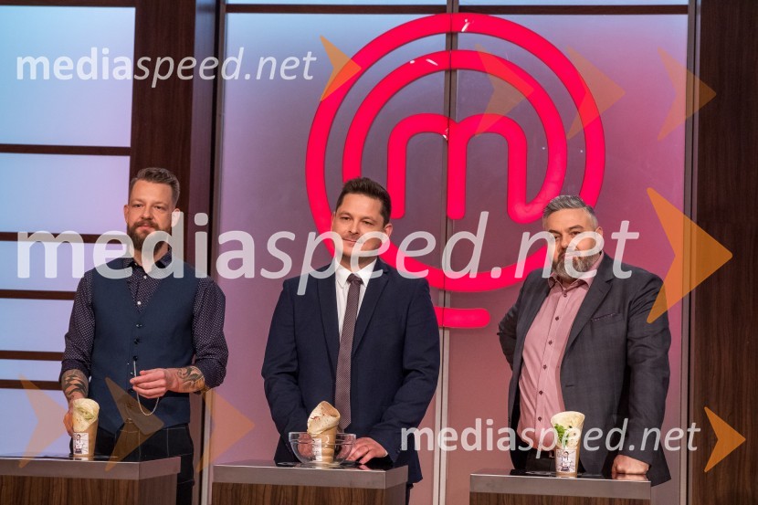  Bine Volčič, kuharski mojster;  Luka Jezeršek, Hiša kulinarike Jezeršek;  Karim Merdjadi, kuharski in slaščičarski mojster MasterChef Slovenija 2019 nam je odprl vrata svoje kuhinje