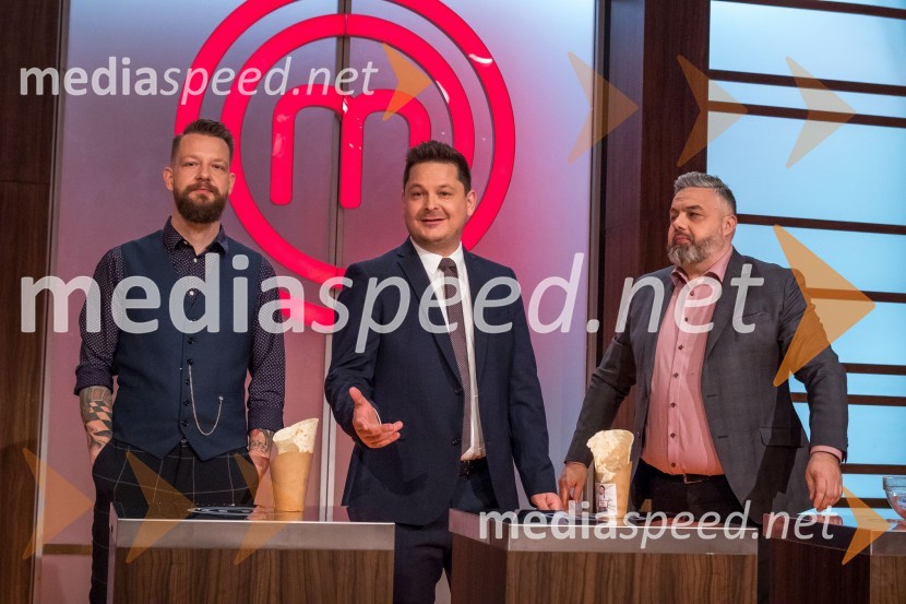  Bine Volčič, kuharski mojster;  Luka Jezeršek, Hiša kulinarike Jezeršek;  Karim Merdjadi, kuharski in slaščičarski mojster MasterChef Slovenija 2019 nam je odprl vrata svoje kuhinje