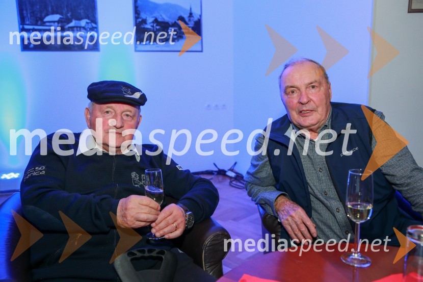  Janez Gorišek, gradbeni inženir, konstruktor smučarskih skakalnic in letalnic ;  Jože Šlibar, nekdanji smučarski skakalec, prvi slovenski svetovni rekorder50 let Letalnice bratov Gorišek in 70 let športa na Radiu Slovenija