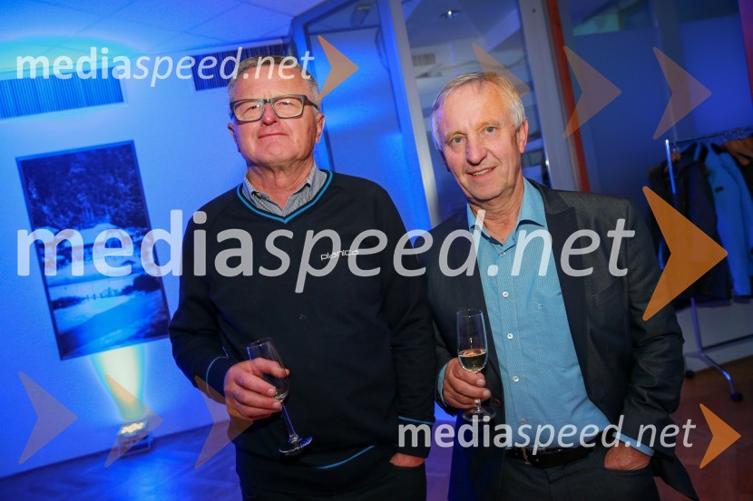  Primož Finžgar, generalni sekretar, OK Planica;  Janez Bukovnik, nekdanji predsednik uprave, Športna loterija d.d.  50 let Letalnice bratov Gorišek in 70 let športa na Radiu Slovenija