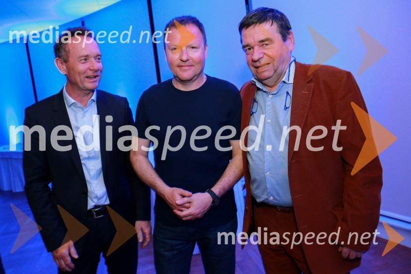  Rado Vračko, direktor, Expo biro d. o. o.;  Samo Pagon, vodja marketinga znamke Audi pri podjetju Porsche Slovenija d.o.o.;  Srečko Vilar, generalni sekretar organizacijskega odbora 55. Zlate lisice50 let Letalnice bratov Gorišek in 70 let športa na Radiu Slovenija