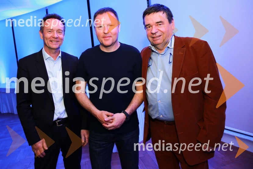  Rado Vračko, direktor, Expo biro d. o. o.;  Samo Pagon, vodja marketinga znamke Audi pri podjetju Porsche Slovenija d.o.o.;  Srečko Vilar, generalni sekretar organizacijskega odbora 55. Zlate lisice50 let Letalnice bratov Gorišek in 70 let športa na Radiu Slovenija