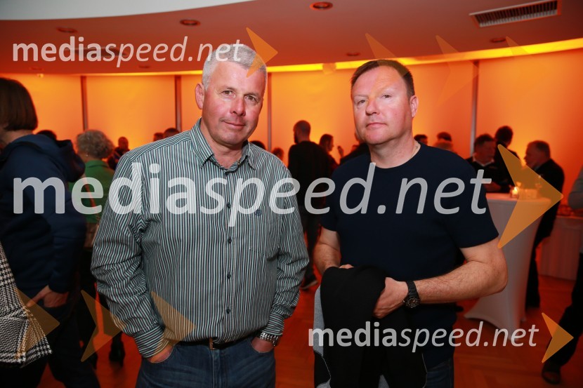  Grega Benedik, nekdanji alpski smučar;  Samo Pagon, vodja marketinga znamke Audi pri podjetju Porsche Slovenija d.o.o.50 let Letalnice bratov Gorišek in 70 let športa na Radiu Slovenija