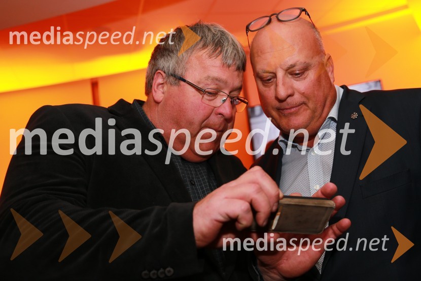  Janez Hrovat, župan občine Kranjska Gora;  Iztok Klančnik, direktor Selectium Adriatics d.o.o., predsednik Zbora alpskih disciplin, Smučarska zveza Slovenije50 let Letalnice bratov Gorišek in 70 let športa na Radiu Slovenija