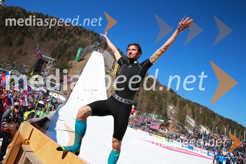  Robert Kranjec, smučarski skakalecRobert Kranjec zaključil skakalno kariero, Planica 2019