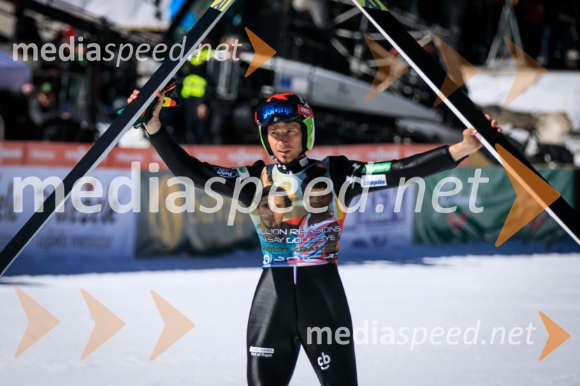  Robert Kranjec, smučarski skakalecRobert Kranjec zaključil skakalno kariero, Planica 2019