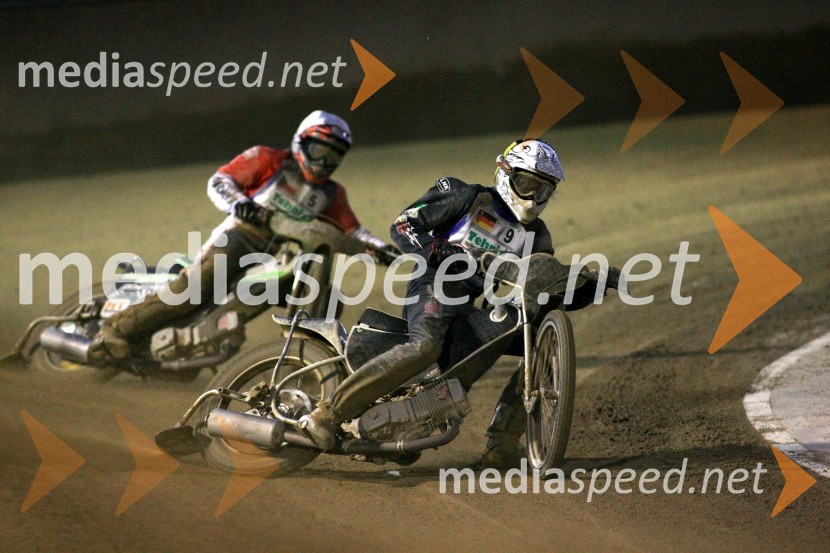 Hynek Stichauer, Češka in Robert Baumann, NemčijaSpeedway, polfinale SP mladincev