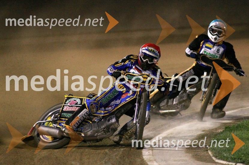 Emil Sajfutdinov, Rusija in Andriy Karpov, UkrajinaSpeedway, polfinale SP mladincev