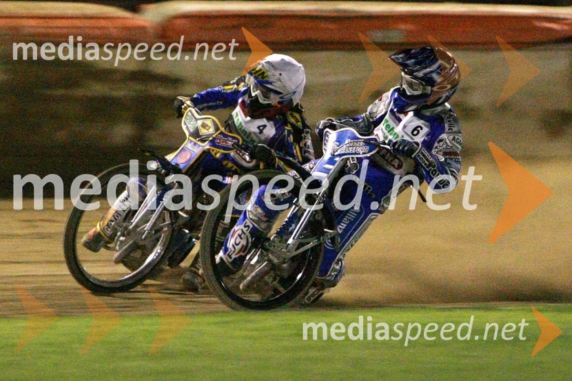 Emil Sajfutdinov, Rusija in Jurica Pavlic, HrvaškaSpeedway, polfinale SP mladincev