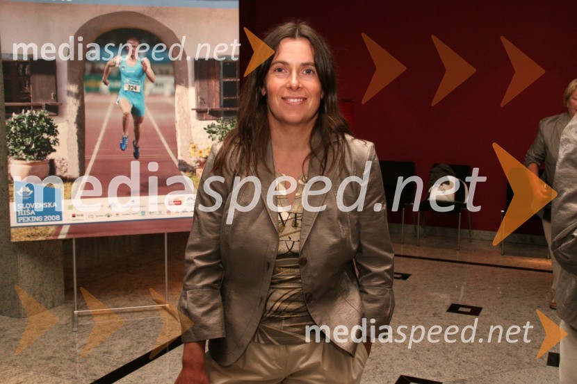 Klara Maučec, jadralkaPredstavitev slovenske olimpijske delegacije - Peking 2008