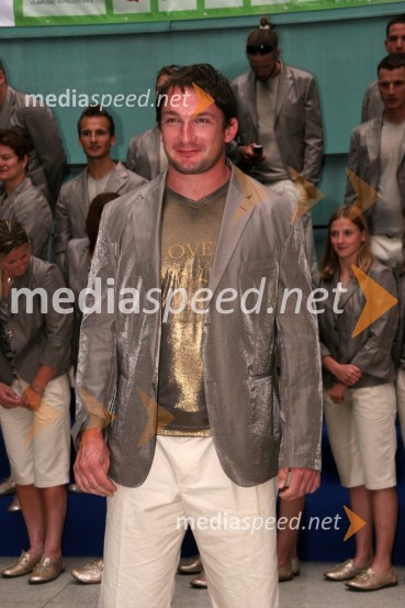 Primož Kozmus, atletPredstavitev slovenske olimpijske delegacije - Peking 2008