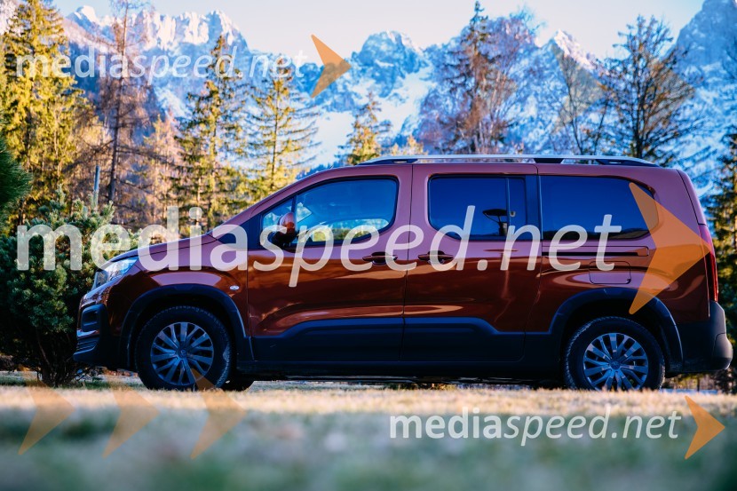 Peugeot Rifter L2 1.5 BlueHDi 100 AllurePeugeot Rifter L2 1.5 BlueHDi 100 Allure, mediaspeed test