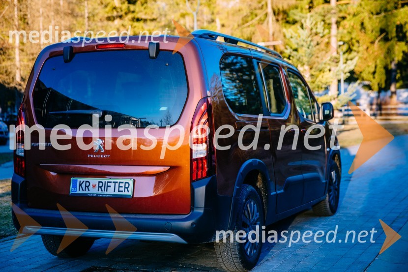 Peugeot Rifter L2 1.5 BlueHDi 100 AllurePeugeot Rifter L2 1.5 BlueHDi 100 Allure, mediaspeed test
