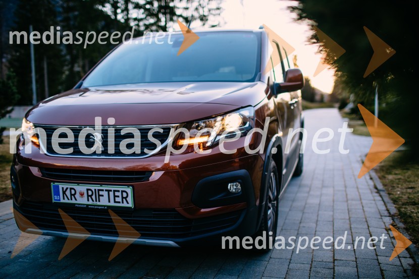 Peugeot Rifter L2 1.5 BlueHDi 100 AllurePeugeot Rifter L2 1.5 BlueHDi 100 Allure, mediaspeed test