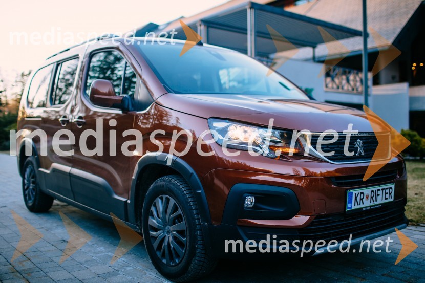 Peugeot Rifter L2 1.5 BlueHDi 100 AllurePeugeot Rifter L2 1.5 BlueHDi 100 Allure, mediaspeed test