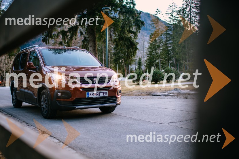 Peugeot Rifter L2 1.5 BlueHDi 100 AllurePeugeot Rifter L2 1.5 BlueHDi 100 Allure, mediaspeed test