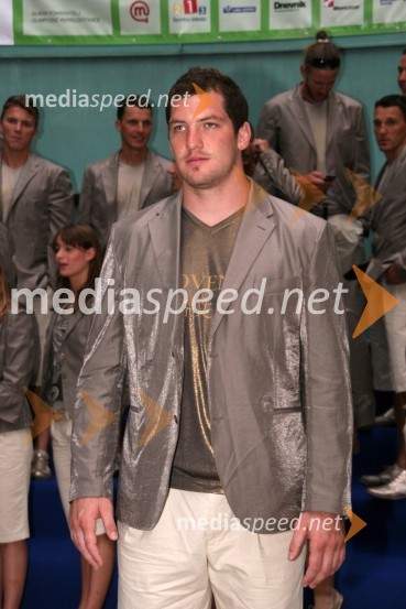 Matjaž Ceraj, judoistPredstavitev slovenske olimpijske delegacije - Peking 2008