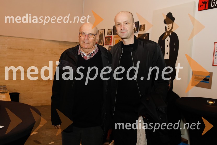  Ivo Daneu,  nekdanji košarkar;  Jure Zdovc, košarkarski trenerNune v akciji!, premiera predstave