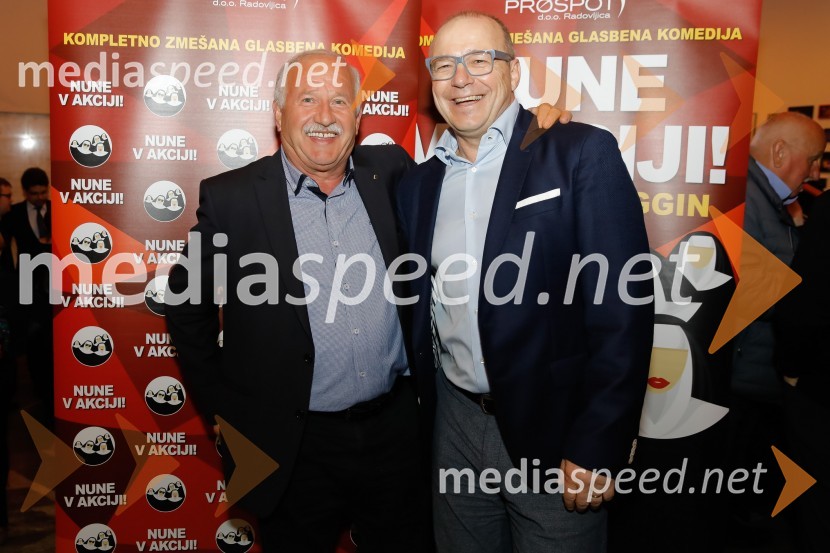  ... ;  Jurij Franko, direktor, Prospot, d. o. o.Nune v akciji!, premiera predstave