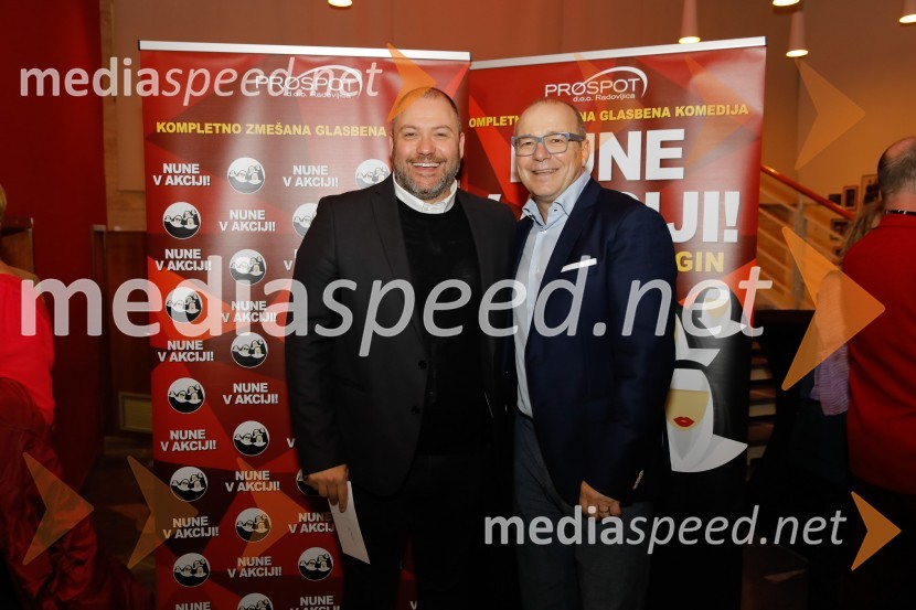  ... ;  Jurij Franko, direktor, Prospot, d. o. o.Nune v akciji!, premiera predstave
