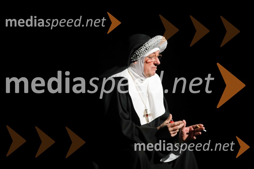  Gojmir Lešnjak Gojc, igralecNune v akciji!, premiera predstave