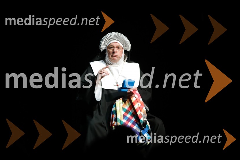  Gojmir Lešnjak Gojc, igralecNune v akciji!, premiera predstave